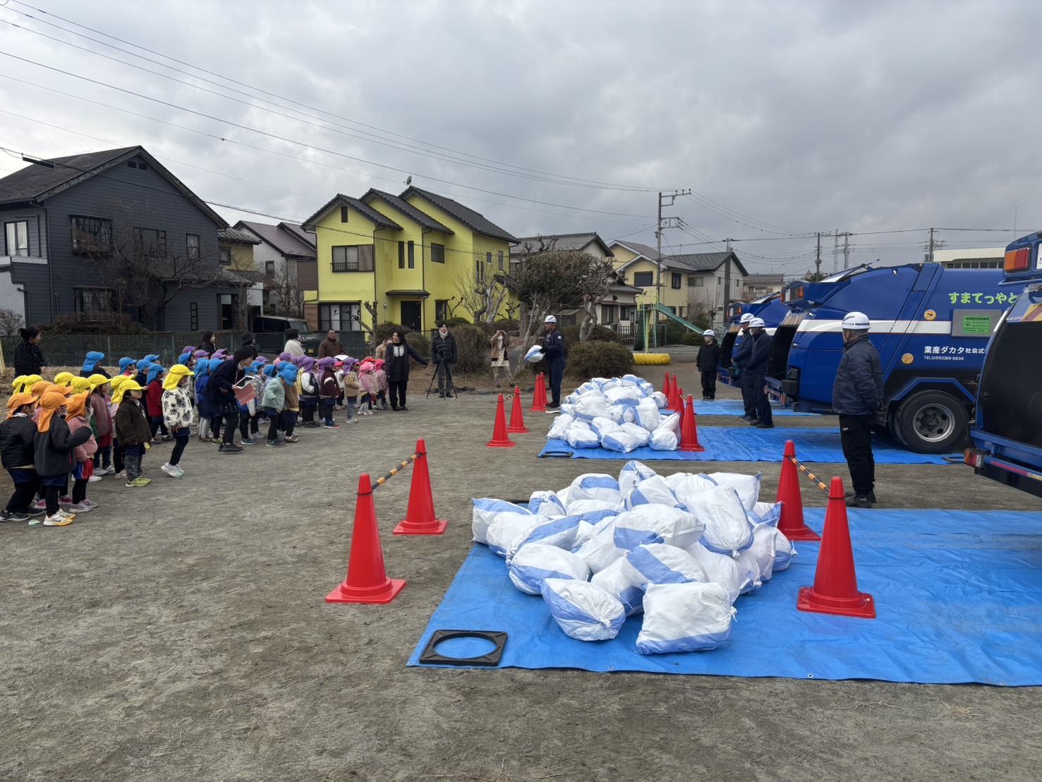 地元幼稚園にて出前授業を開催しました