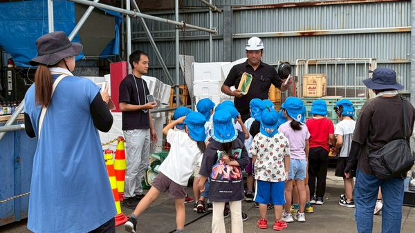 地元の保育園 来社による環境授業を実施しました